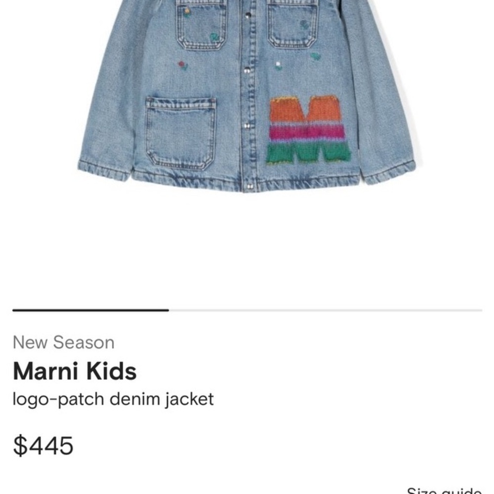 Marni jacket and skirt